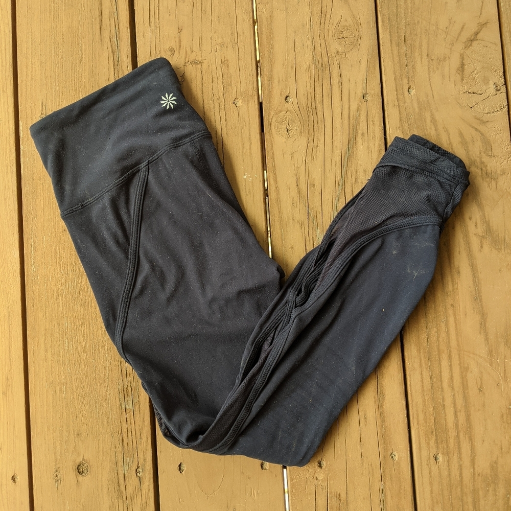 Navy Athleta Leggings